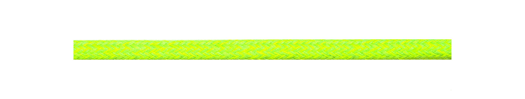 Textilkabel Neongrün-Gelb