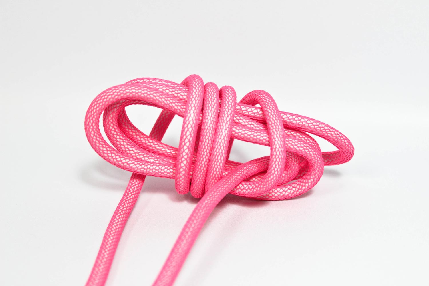Textilkabel-Hängeleuchte Kunststoff neon pink