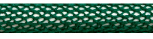Textilkabel Grün-Weiß Netzartiger Textilmantel