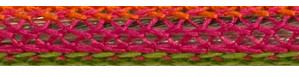 Textilkabel Happy Stripe Netzartiger Textilmantel