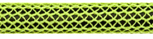 Textilkabel Neon Grün/Schwarz Netzartiger Textilmantel