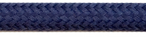 Textilkabel Stahlblau