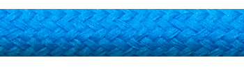 Textilkabel Blau-Türkis