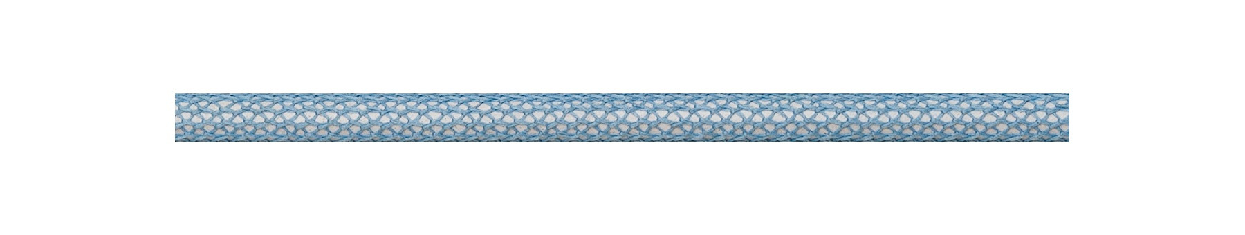 Textile Cable Pastel Blue Netlike Textile Covering