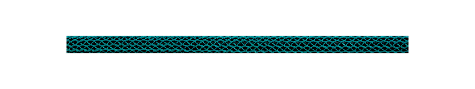 Textile Cable Turquoise-Black Netlike Textile Covering