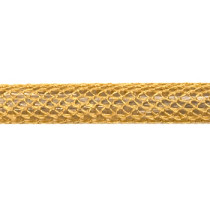 Textile Cable Gold Netlike Textile Covering