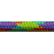 Textile Cable Green-Cerise-Turquoise