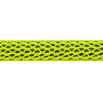 Textile Cable Neon Yellow/Black Netlike Covering