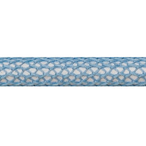 Textile Cable Pastel Blue Netlike Textile Covering