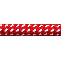 Textile Cable Red-White Spots