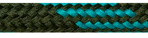 Textile Cable Brown-Green-Green