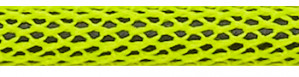 Textile Cable Neon Yellow/Black Netlike Covering