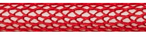 Textile Cable Red Netlike Textile Covering