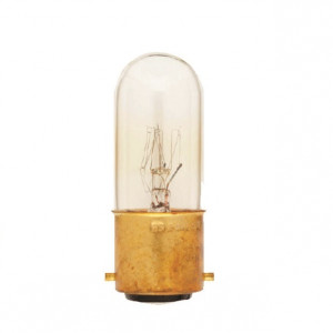 Tubular Bulb Clear B22 15W