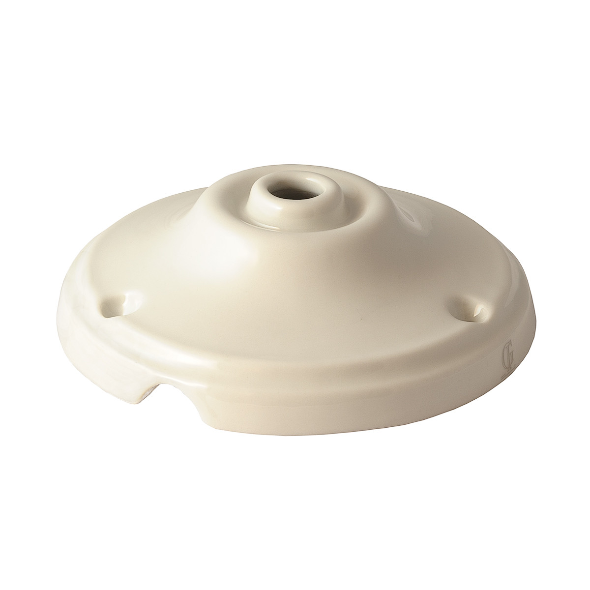 Canopy - Porcelain Glazed White 