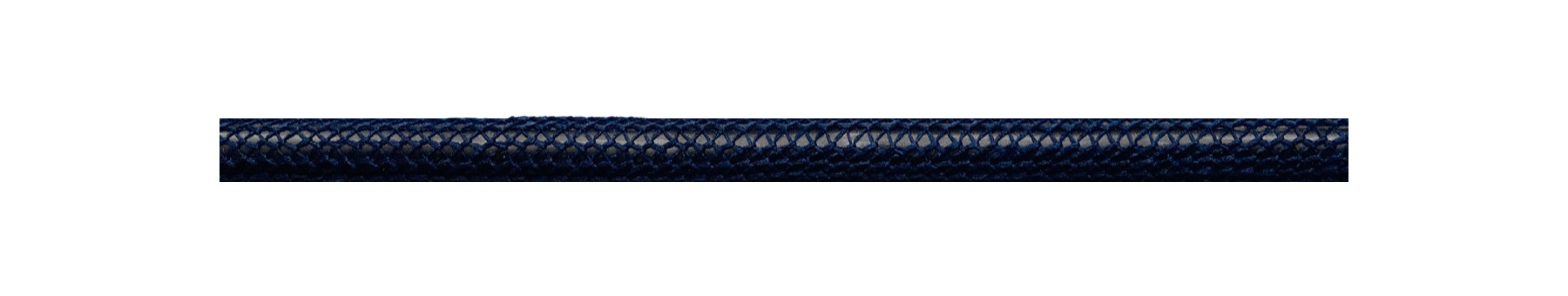 Textile Cable Dark Blue Netlike Textile Covering