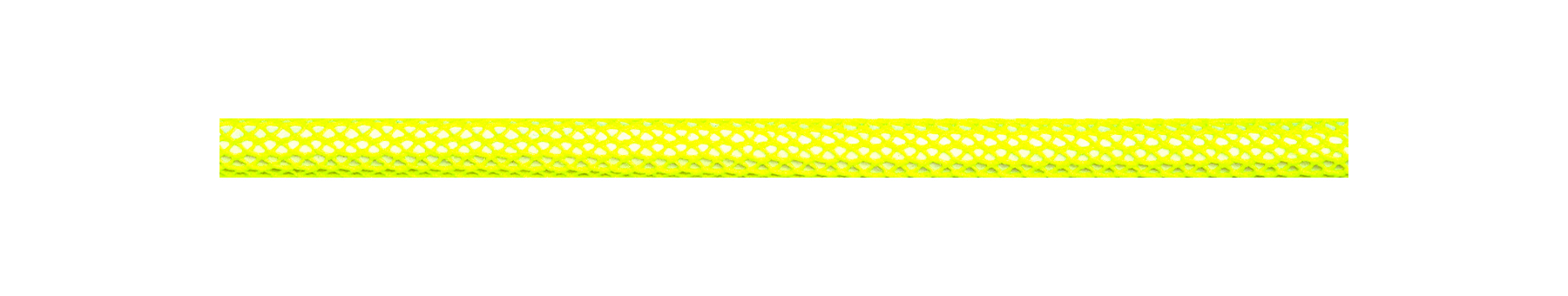 Textile Cable Neon Yellow Netlike Covering
