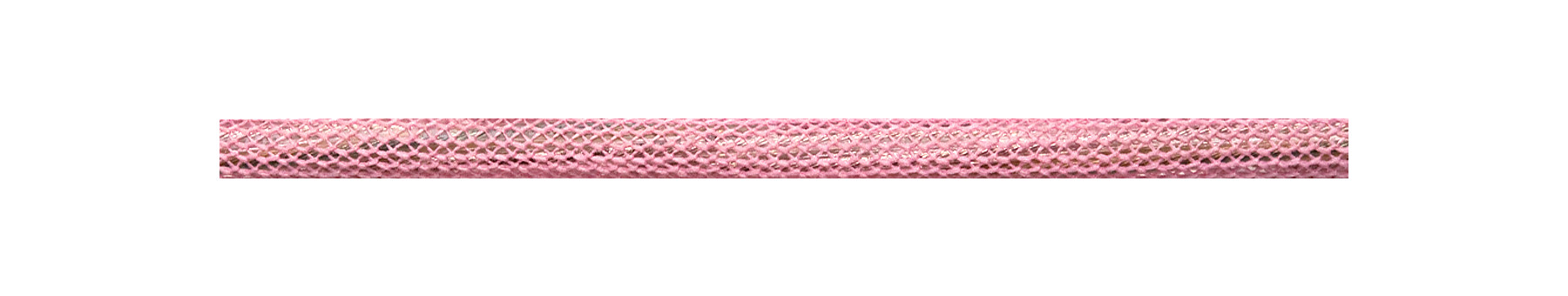Textile Cable Pastel Pink Netlike Textile Covering