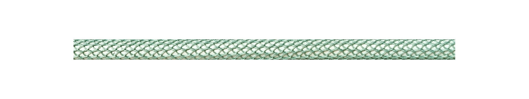 Textile Cable Pastel Green Netlike Textile Covering