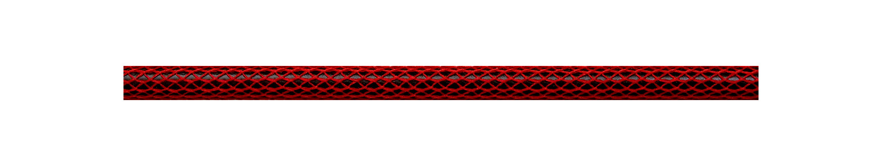 Textile Cable Red Netlike Textile Covering