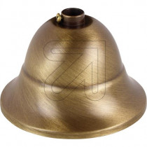 Canopy – Metal Cone Shape Brass Vintage