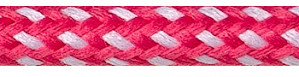 Textile Cable Pink-White Spots