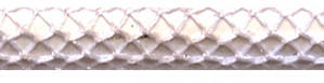Textile Cable Shiny White Netlike Textile Covering