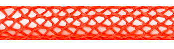 Textile Cable Neon Orange Netlike Covering