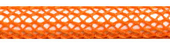 Textile Cable Orange Netlike Textile Covering