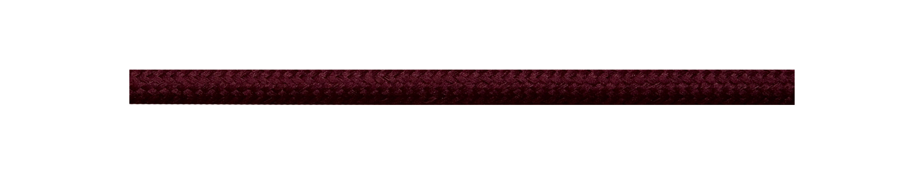 Textile Cable Wine Red