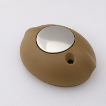 Dimmer switch with soft-touch control brown straw