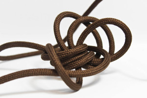 Textile Cable Brown