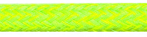 Textile Cable Neon Green Yellow