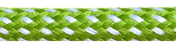 Textile Cable Green-White Spots