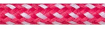 Textile Cable Pink-White Spots
