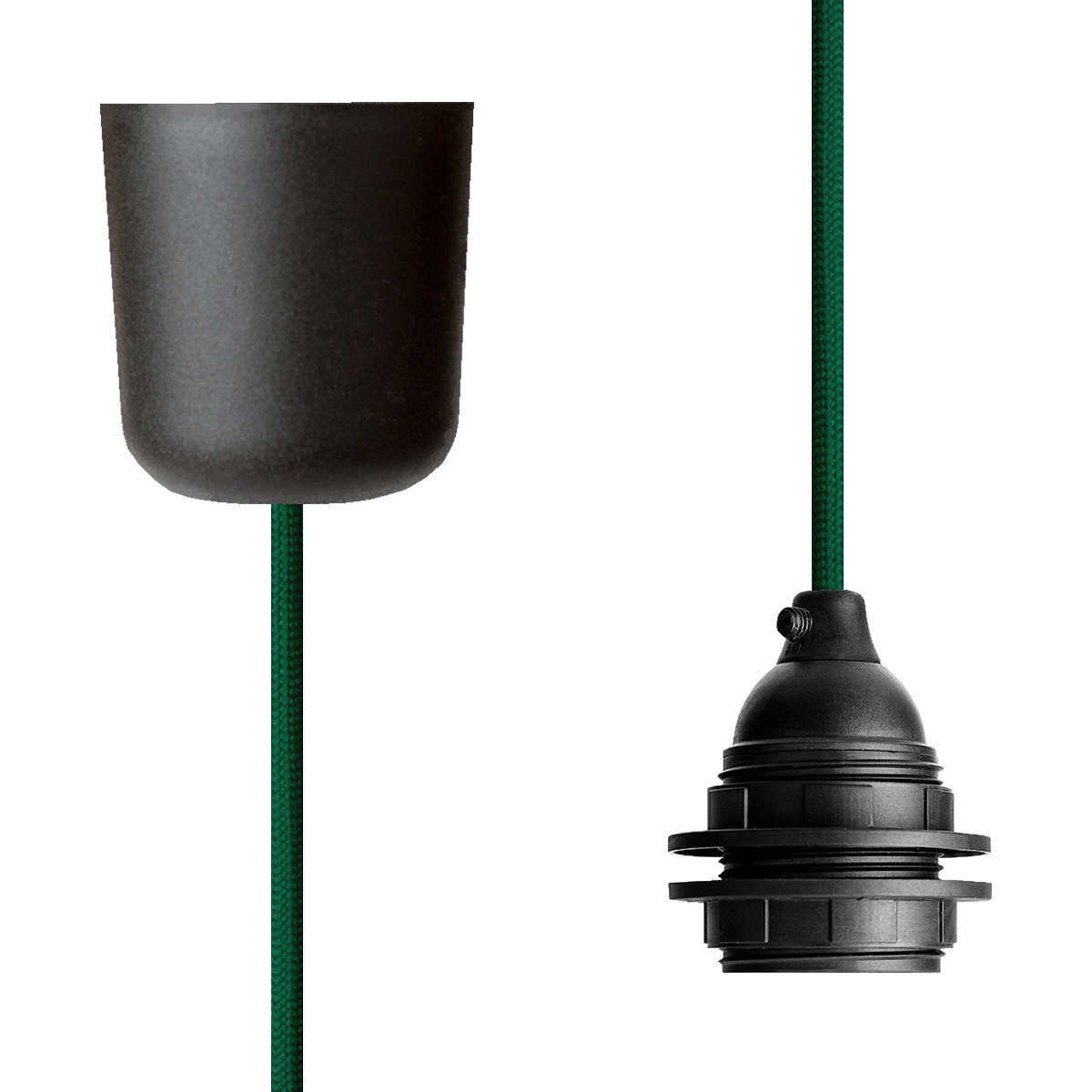 Pendant Lamp Plastic Green