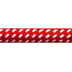 Textile Cable Red-White Spots