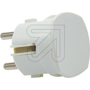 Schuko Plug White Sphere