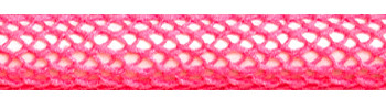 Textile Cable Neon Pink Netlike Covering