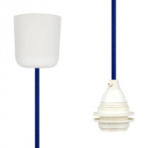 Pendant Lamp Plastic Blue