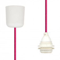 Pendant Lamp Plastic Pink