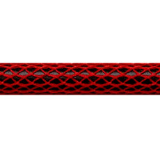 Textile Cable Red Netlike Textile Covering